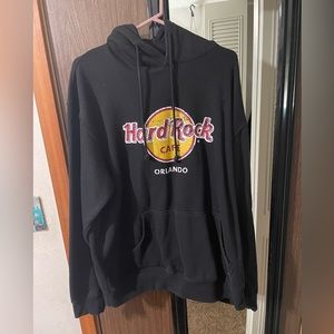 Hard Rock Cafe Black Hoodie- Orlando, Florida